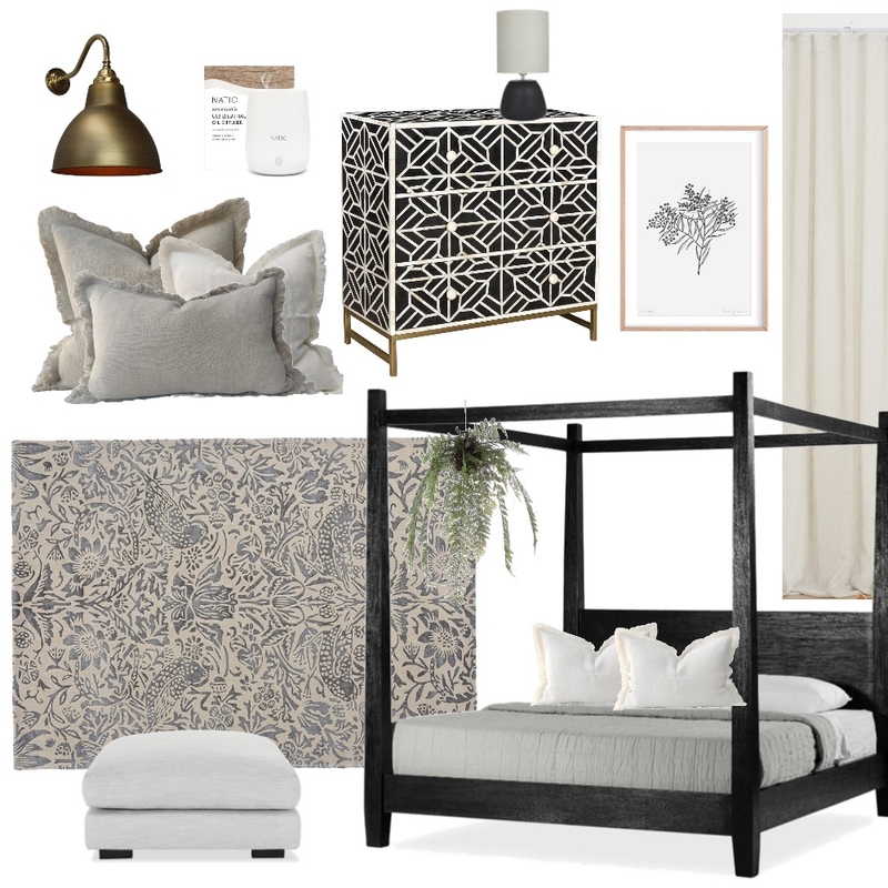 Bedroom Mood Board by Oleander & Finch Interiors on Style Sourcebook