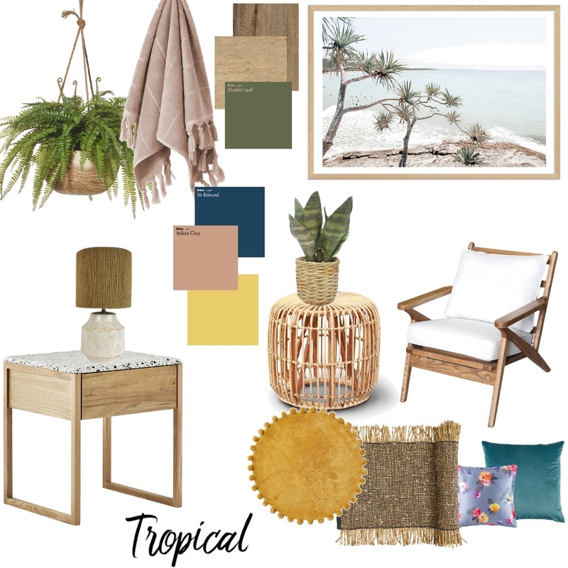 TROPICAL Mood Board by Jennyvie26 on Style Sourcebook