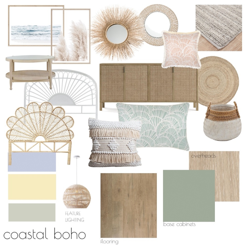 Coastal Boho Mood Board by dkidd on Style Sourcebook