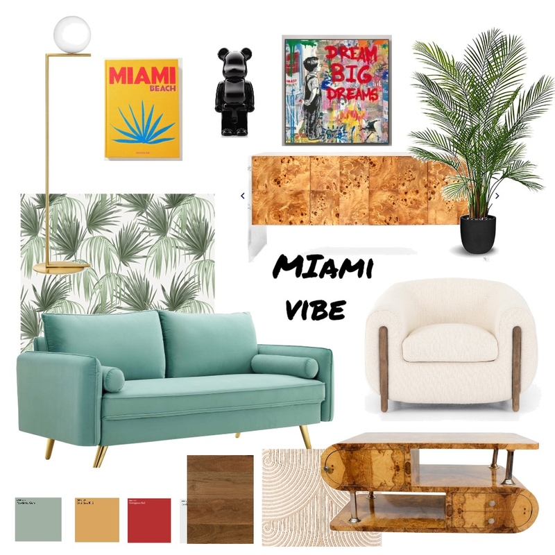 Miami vibe Mood Board by Stephpignot on Style Sourcebook