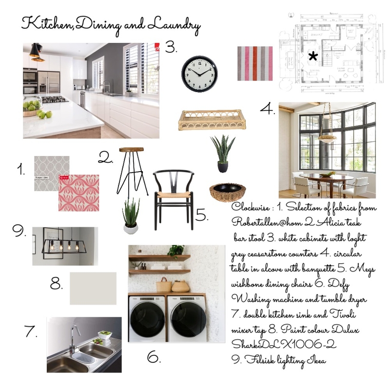 Mod 9 Kitchen and Laundry Mood Board by NickyJMajor on Style Sourcebook