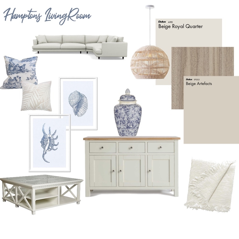 Hamptons Mood Board by celinewatts on Style Sourcebook