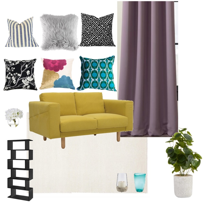 TA purple curtain Mood Board by Bea Kala on Style Sourcebook