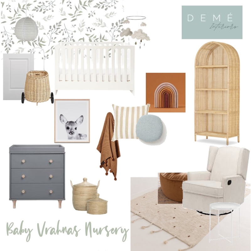 Baby V Nursery - IV Mood Board by Demé Interiors on Style Sourcebook