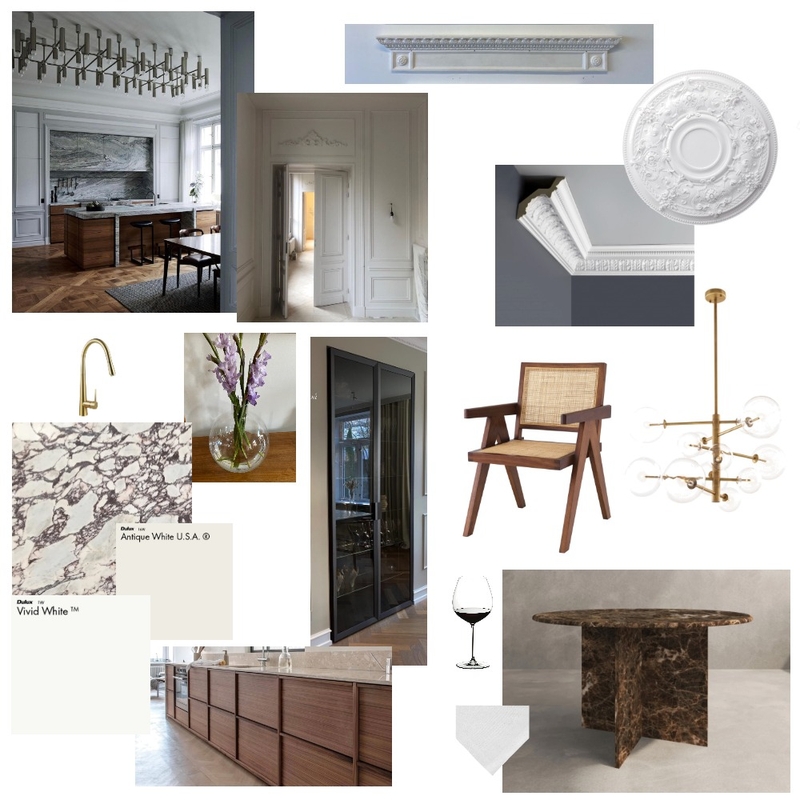 Victorian Kitchen Mood Board by Rebeca Rosenberg on Style Sourcebook