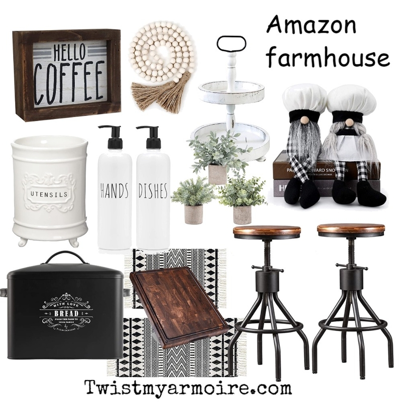 Amazon farmhouse Mood Board by Twist My Armoire on Style Sourcebook