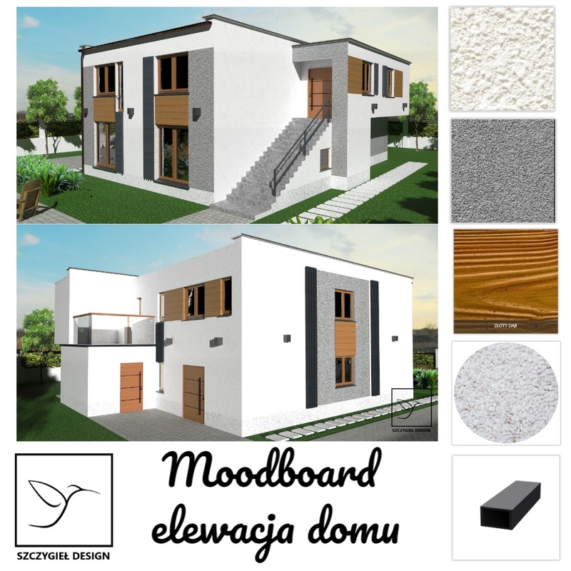 moodboard elewacja SPOKOJNA Mood Board by SzczygielDesign on Style Sourcebook