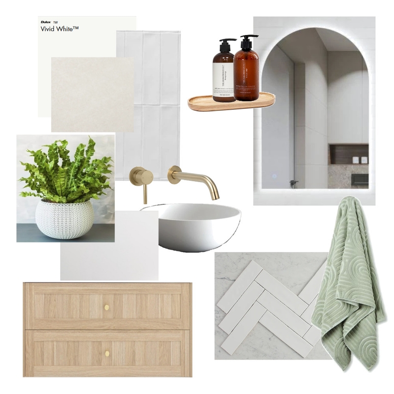 bathrooom Mood Board by bec_doodson on Style Sourcebook