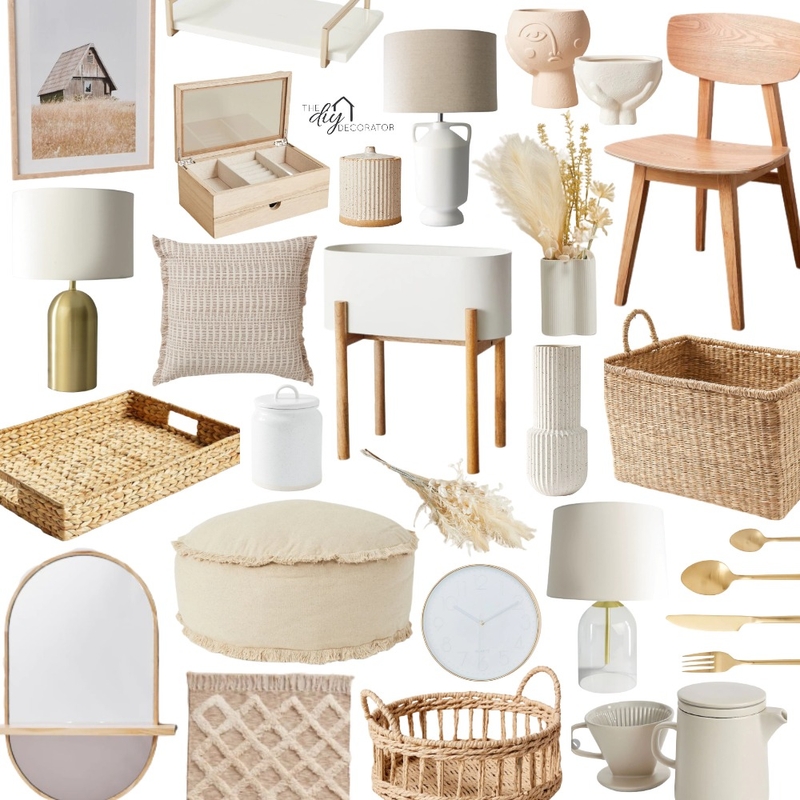 Target neutrals Mood Board by Thediydecorator on Style Sourcebook