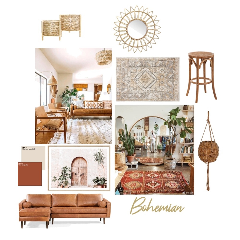 Bohemian Mood Board by tahnee cardoso on Style Sourcebook