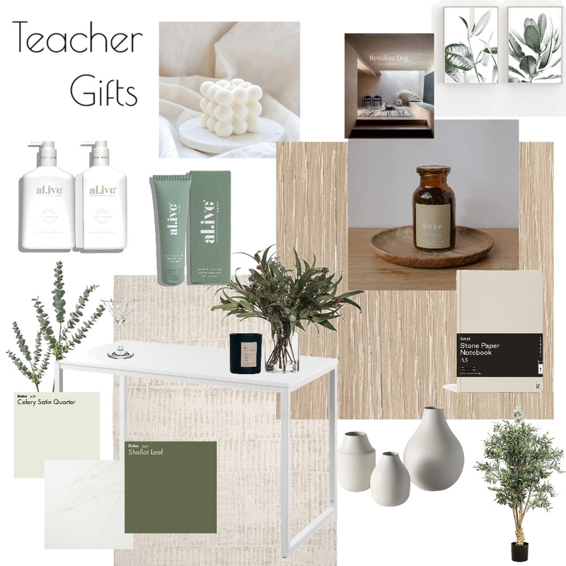 Teachers Gifts Mood Board by SoneiHome on Style Sourcebook