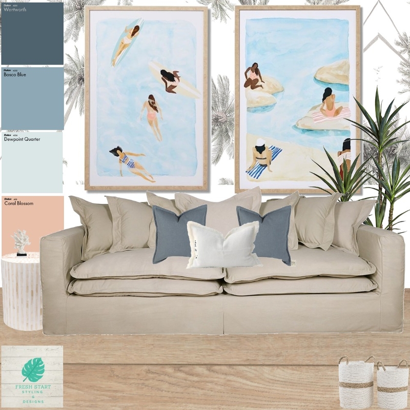 Coastal relaxation Mood Board by Fresh Start Styling & Designs on Style Sourcebook