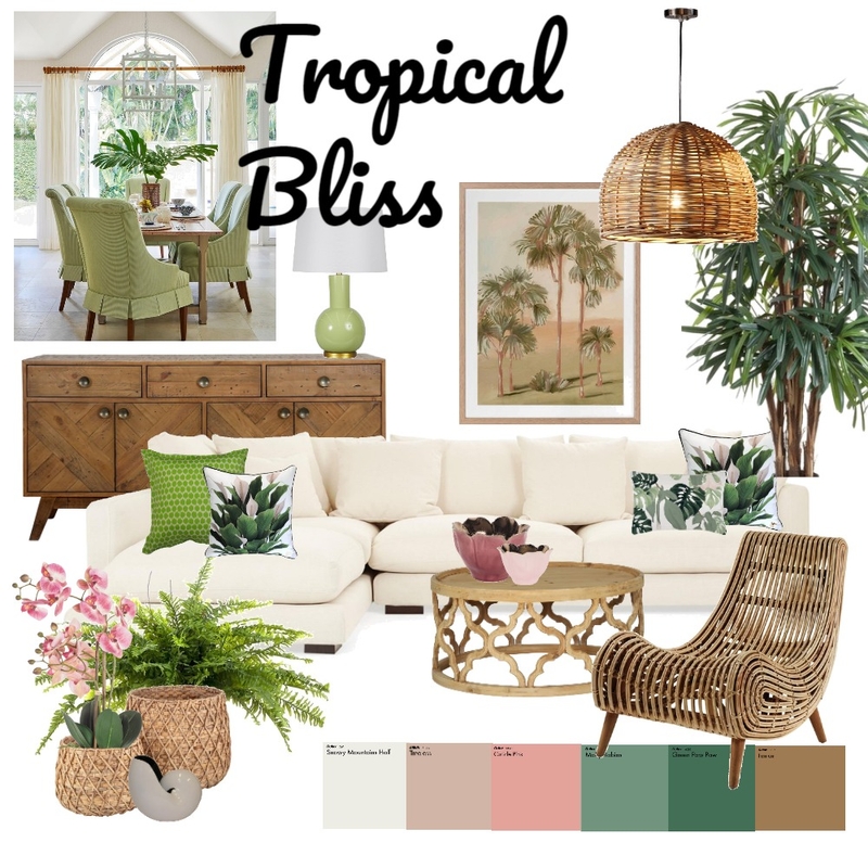 Tropical Casual No:2 Mood Board by Debbie Anne on Style Sourcebook