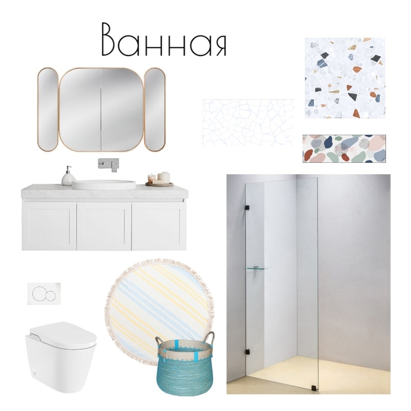 Ванная Mood Board by Ykla on Style Sourcebook