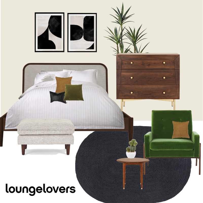 Bedroom Moody Nostalgia Mood Board by Lounge Lovers on Style Sourcebook