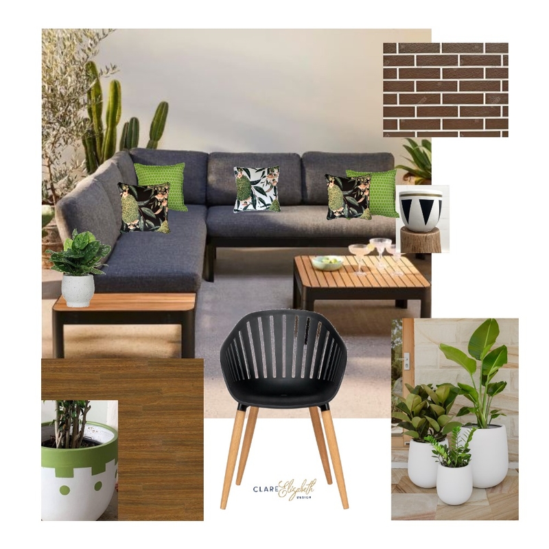 Patio Design Mood Board by Clare Elizabeth Design on Style Sourcebook