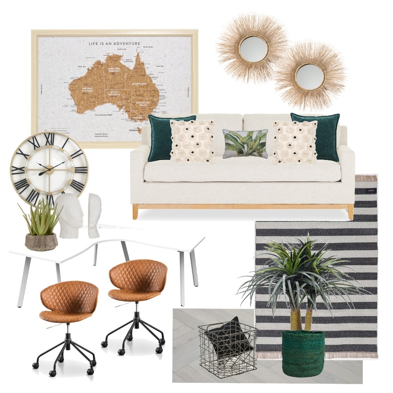 Study room Sample Board Mood Board by Clara Cordero on Style Sourcebook