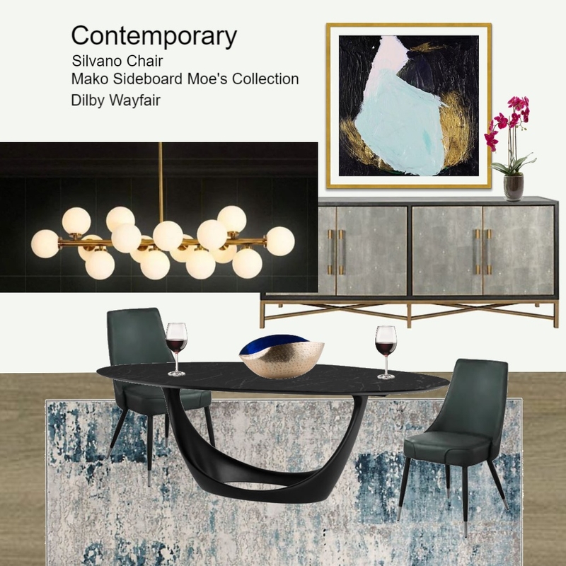 Dining Room Mood Board by dorothy on Style Sourcebook