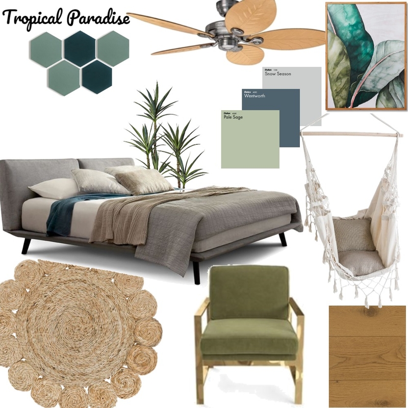 Tropical mood board Mood Board by Taniibabe on Style Sourcebook