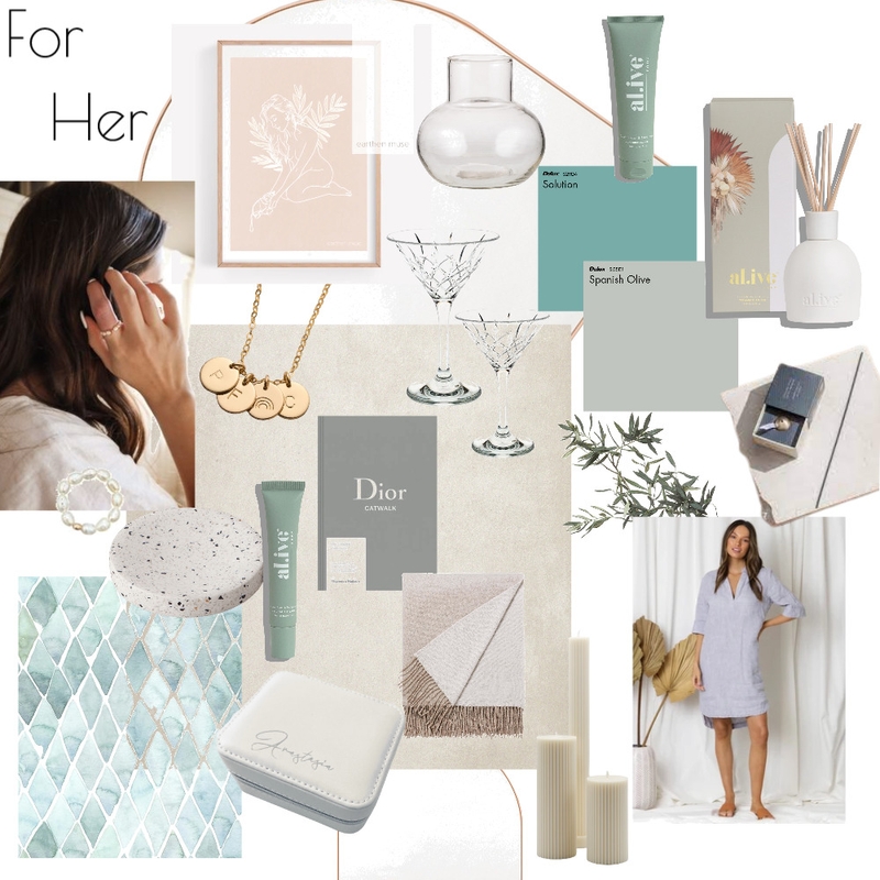 For Her Mood Board by SoneiHome on Style Sourcebook