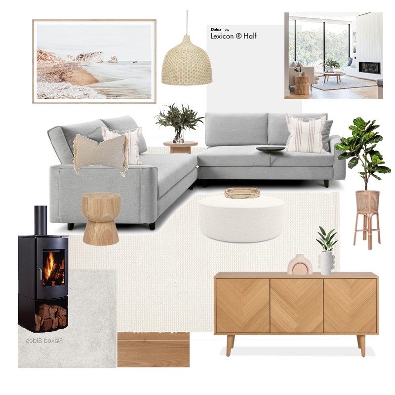 Earthy Coastal Living Room Mood Board by Hails11 on Style Sourcebook