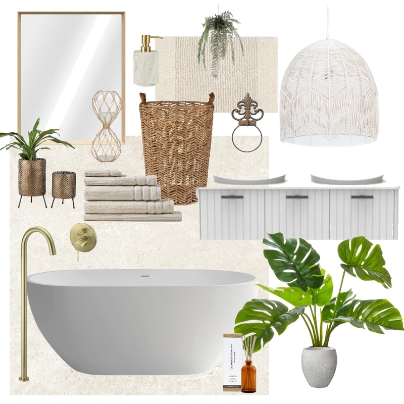 Ensuite Bathroom Mood Board by Tarryn Kruis on Style Sourcebook