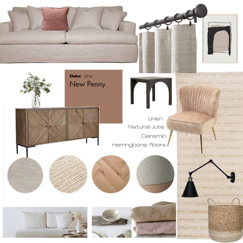 Draft Mood Board by Oleander & Finch Interiors on Style Sourcebook