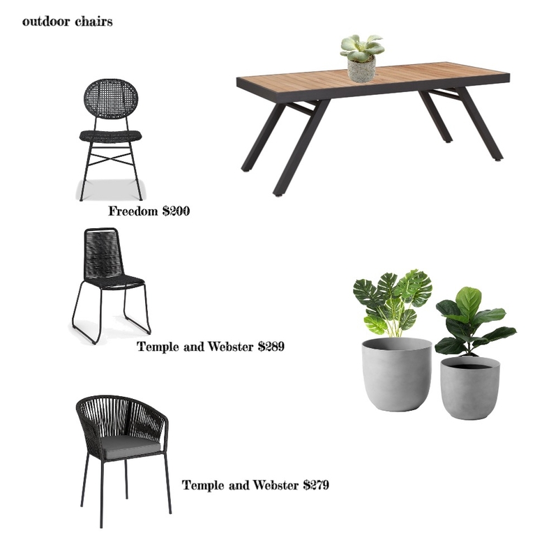 outdoor chairs Mood Board by Jillian on Style Sourcebook