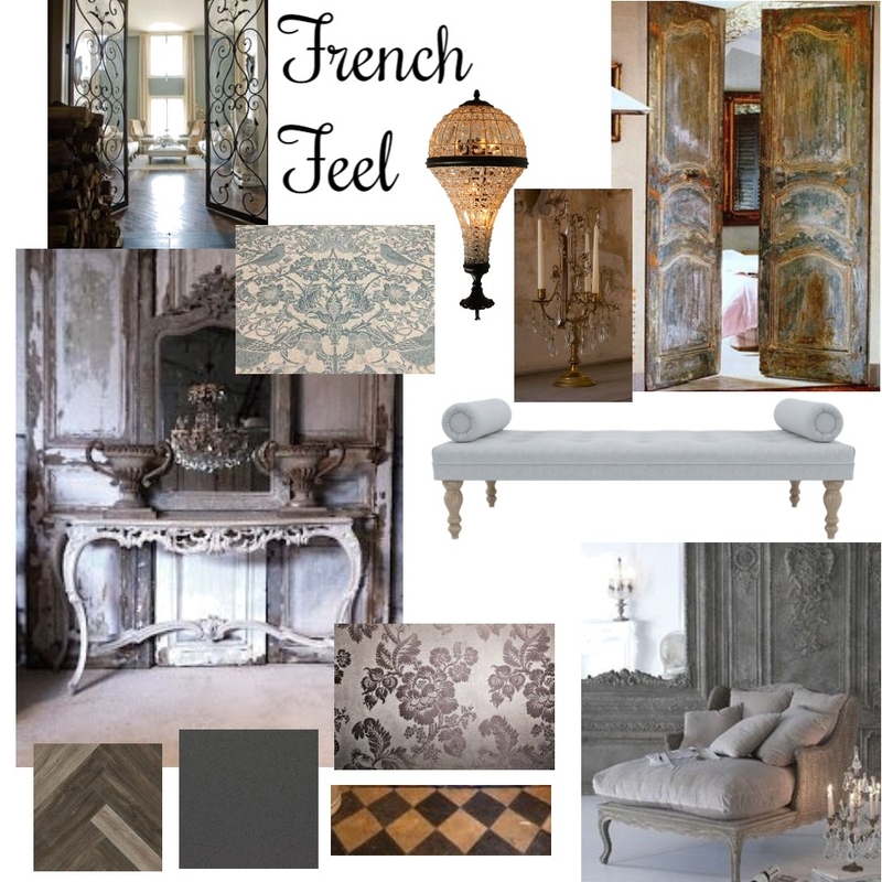 French Feel Mood Board by Tania Maclean on Style Sourcebook