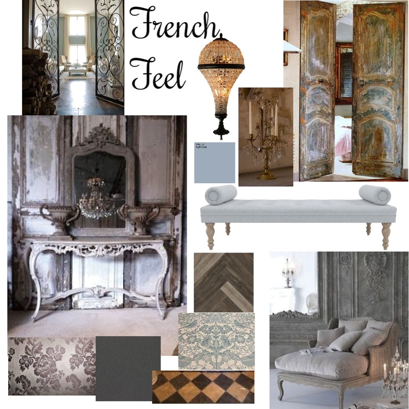 French Feel Mood Board by Tania Maclean on Style Sourcebook