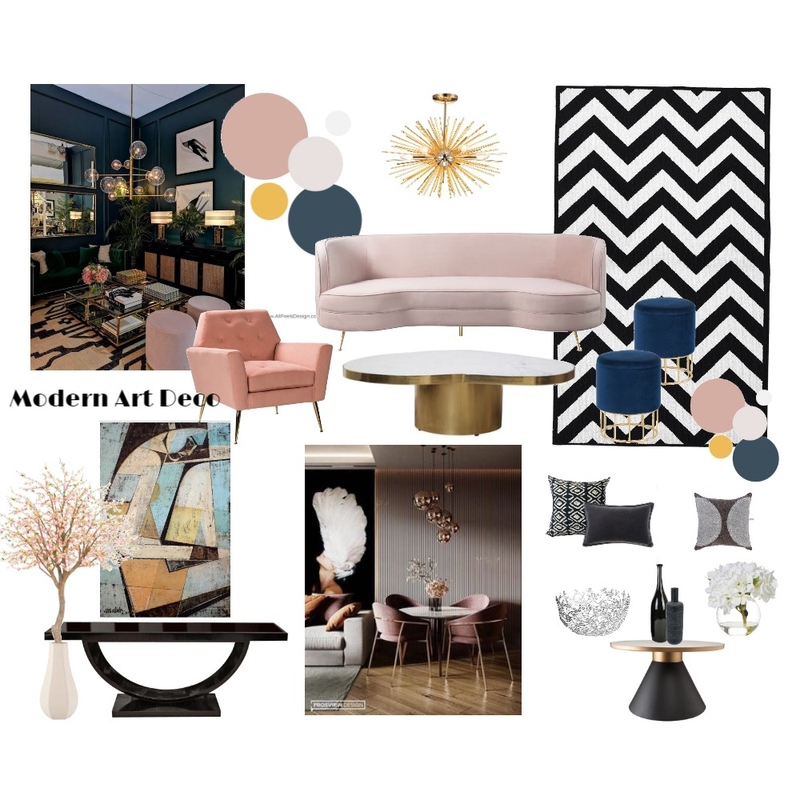 Art Deco 1 Mood Board by layoung10 on Style Sourcebook