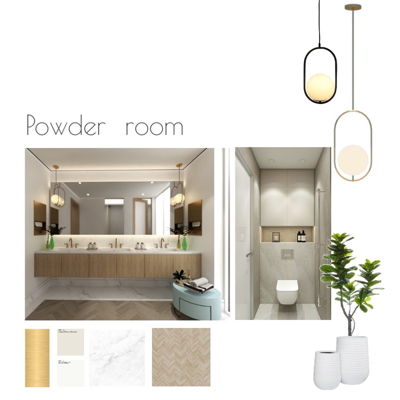 Powder room Mood board Mood Board by osias on Style Sourcebook