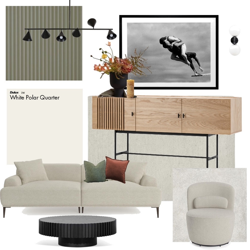 LIVING ROOOOM Mood Board by paulinaskliros on Style Sourcebook