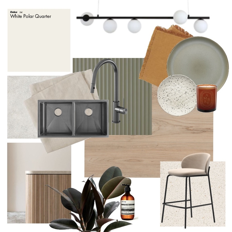 Kitchen Mood Board by paulinaskliros on Style Sourcebook