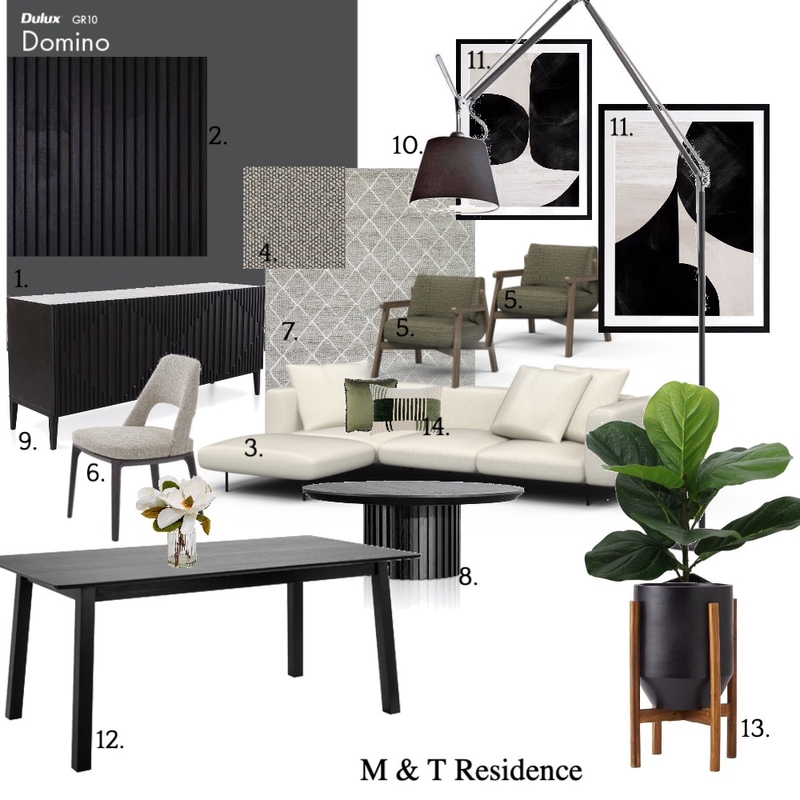 M & T  Residence Mood Board by Viki on Style Sourcebook