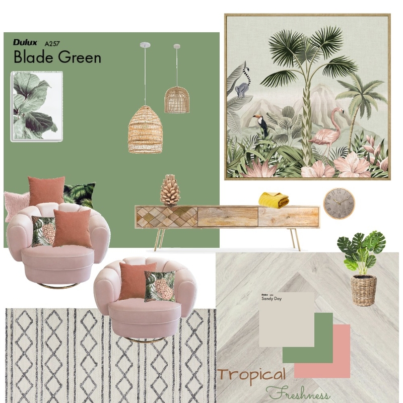 Tropical Freshness Mood Board by Swetha Varma on Style Sourcebook