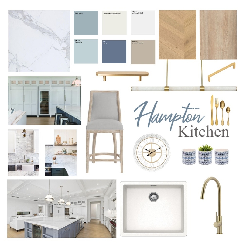 Hampton Kitchen Mood Board by charlyandrew on Style Sourcebook