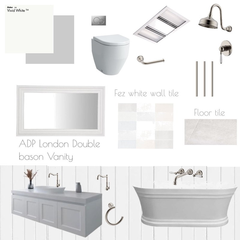 Ainsley bathroom Mood Board by Ledonna on Style Sourcebook