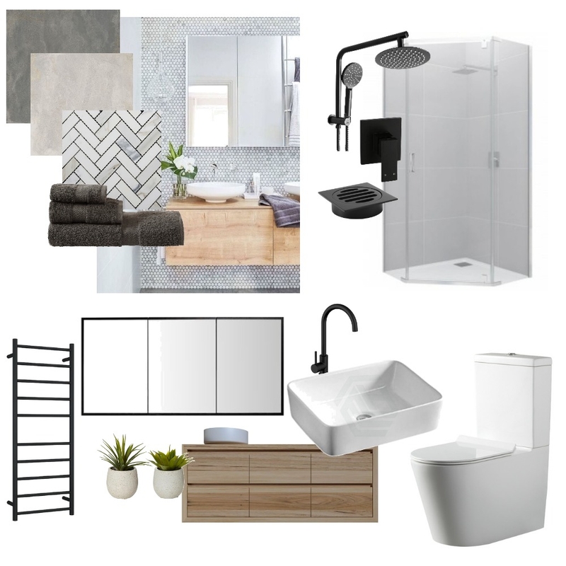 Ensuite Mood Board by Brinone on Style Sourcebook