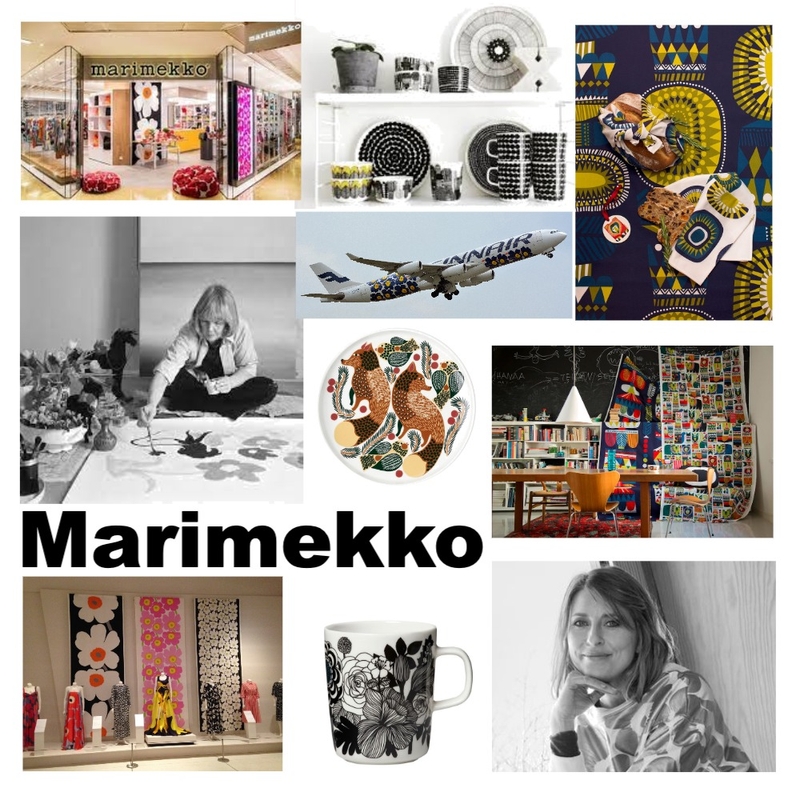 Marimekko Mood Board by Aikalajka on Style Sourcebook