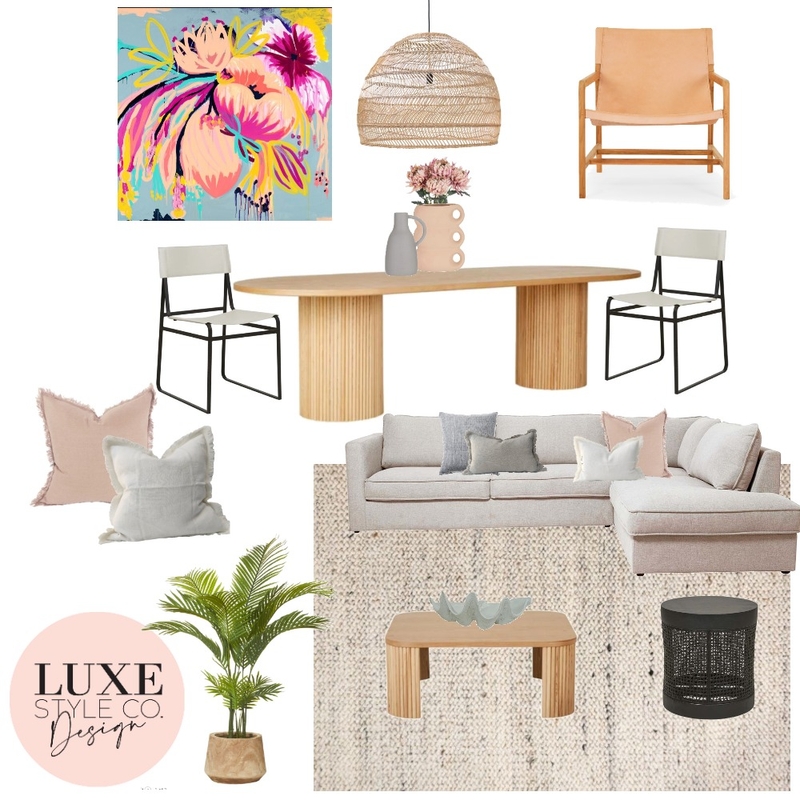 Contemporary Coastal Mood Board by Luxe Style Co. on Style Sourcebook