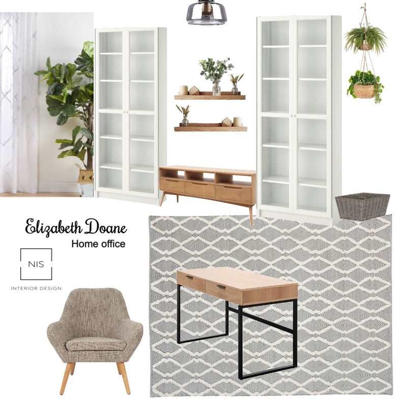 Elizabeth Doane - Home Office C Mood Board by Nis Interiors on Style Sourcebook