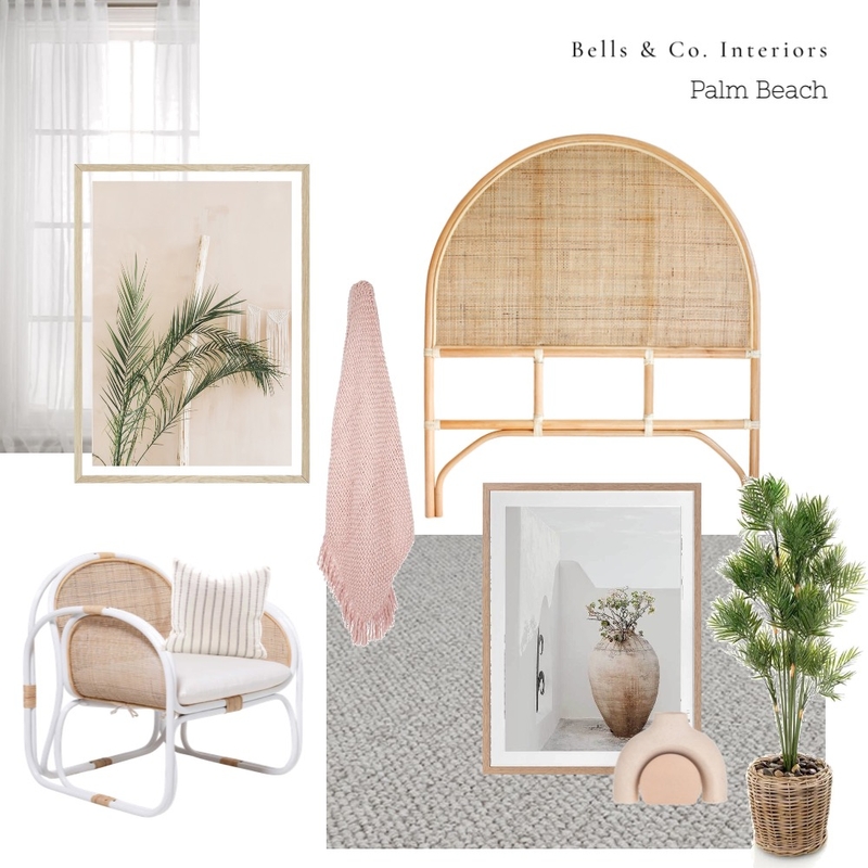 Palm Beach Bedroom Mood Board by Bells & Co. Interiors on Style Sourcebook