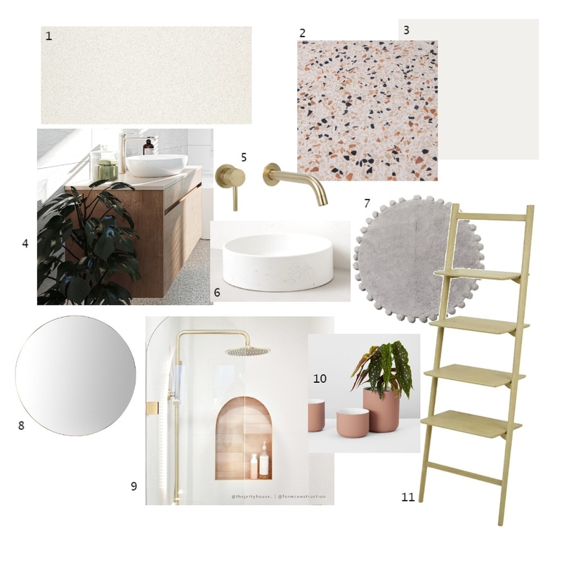 Module 9 - Bathroom Mood Board by Linlov on Style Sourcebook