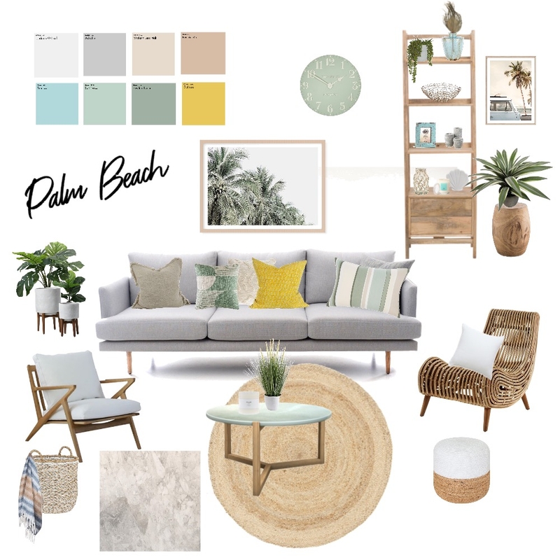 Palm Beach Mood Board by Barbora on Style Sourcebook