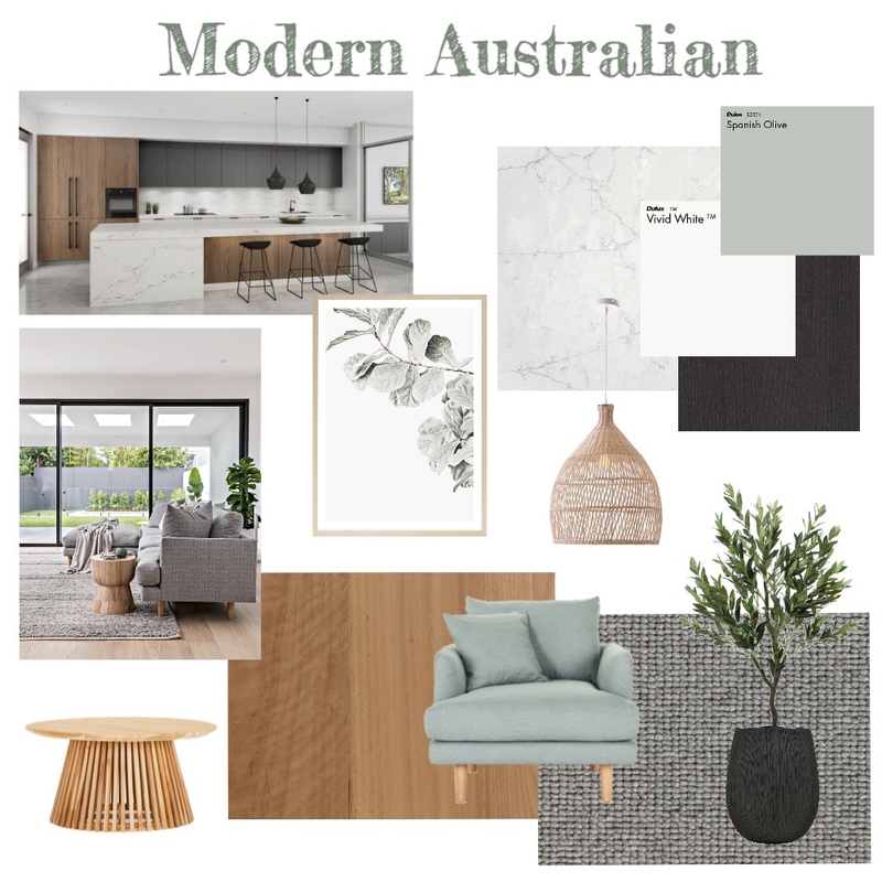 Modern Australian Mood Board by TracyJ on Style Sourcebook