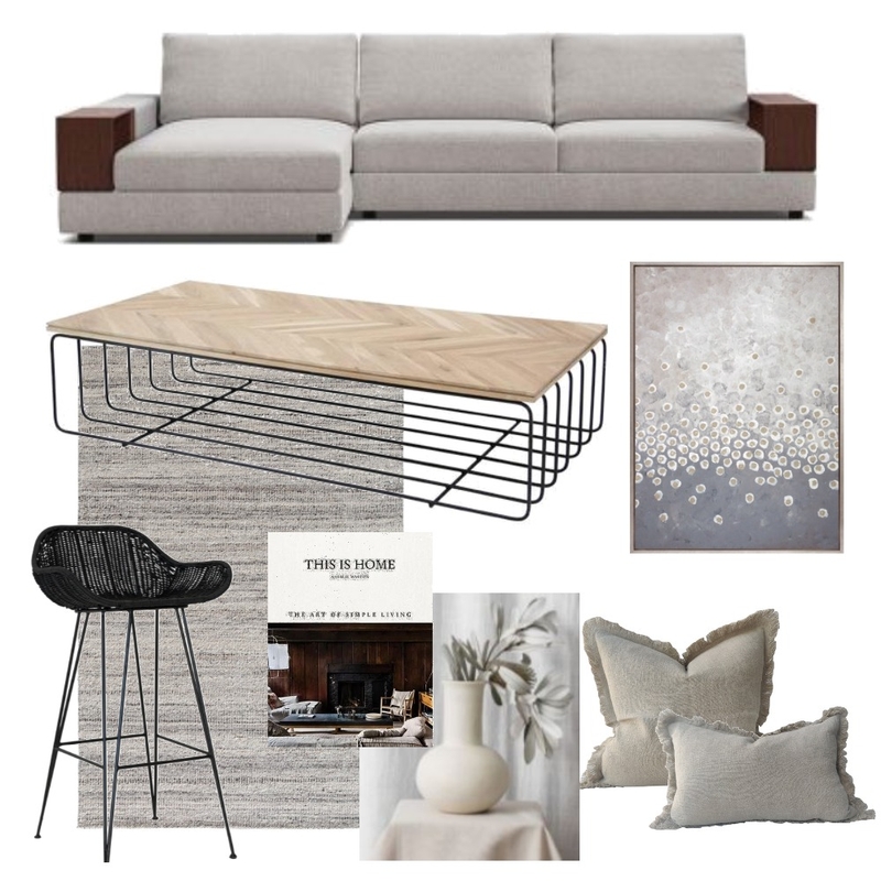 Lounge room Mood Board by Cabin+Co Living on Style Sourcebook