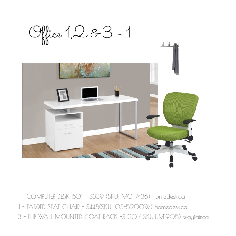 Office 1,2&3 1 Mood Board by Andrea Design on Style Sourcebook