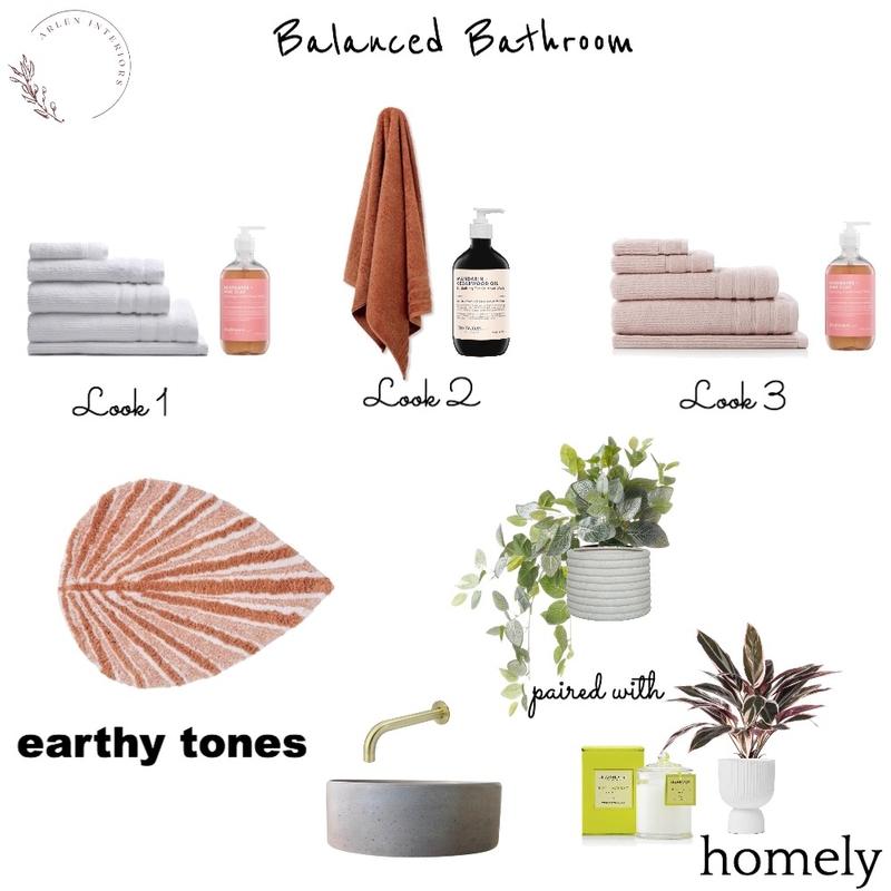 Renee - Giveaway - Balanced bathroom 2 Mood Board by Arlen Interiors on Style Sourcebook