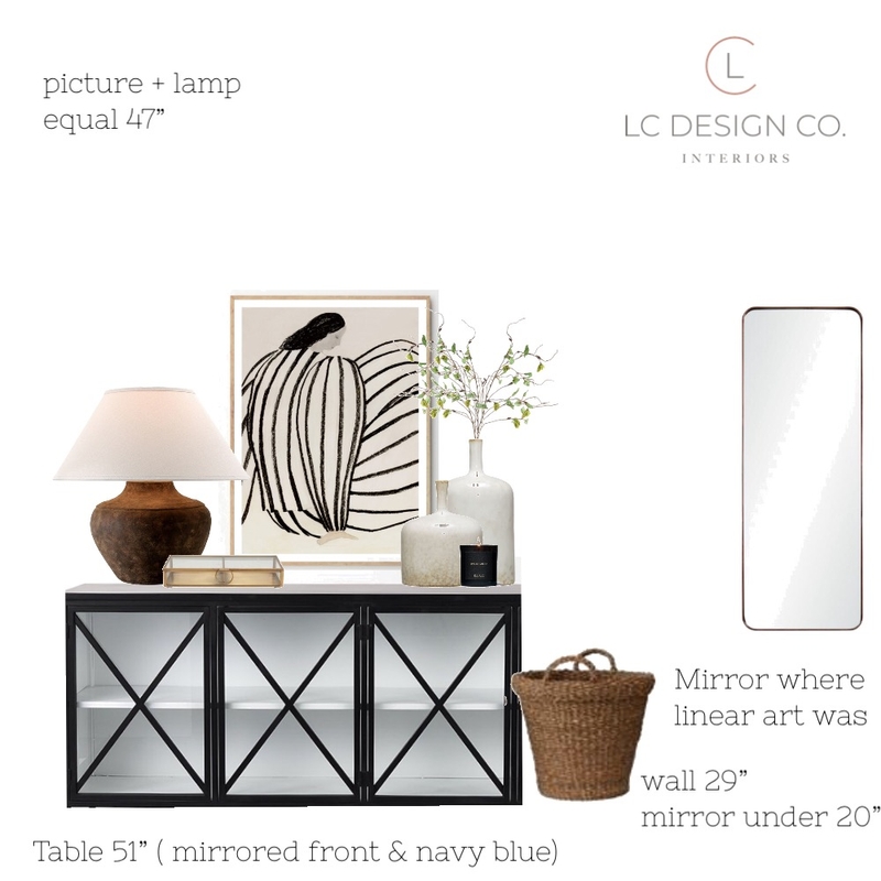 Gwens Entry Mood Board by LC Design Co. on Style Sourcebook